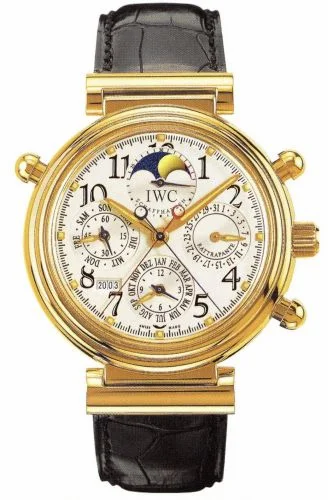 IWC Da Vinci Perpetual Rattrapante Rose Gold / Silver / English IW3754-03 (3754-03, IW375403)